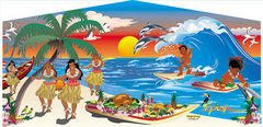 Tropical Paradise 7in1 Bounce House Combo Tropical Paradise 7in1 Bounce House Combo